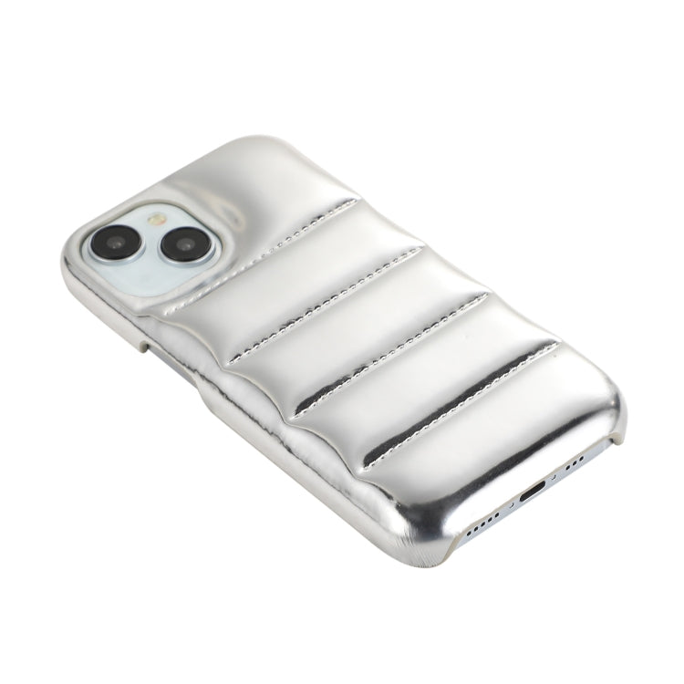 For iPhone 15 Pro Laser Aurora Down Jacket All-inclusive Phone Case(Red) - free shipping - PMC TechLife - Order now!