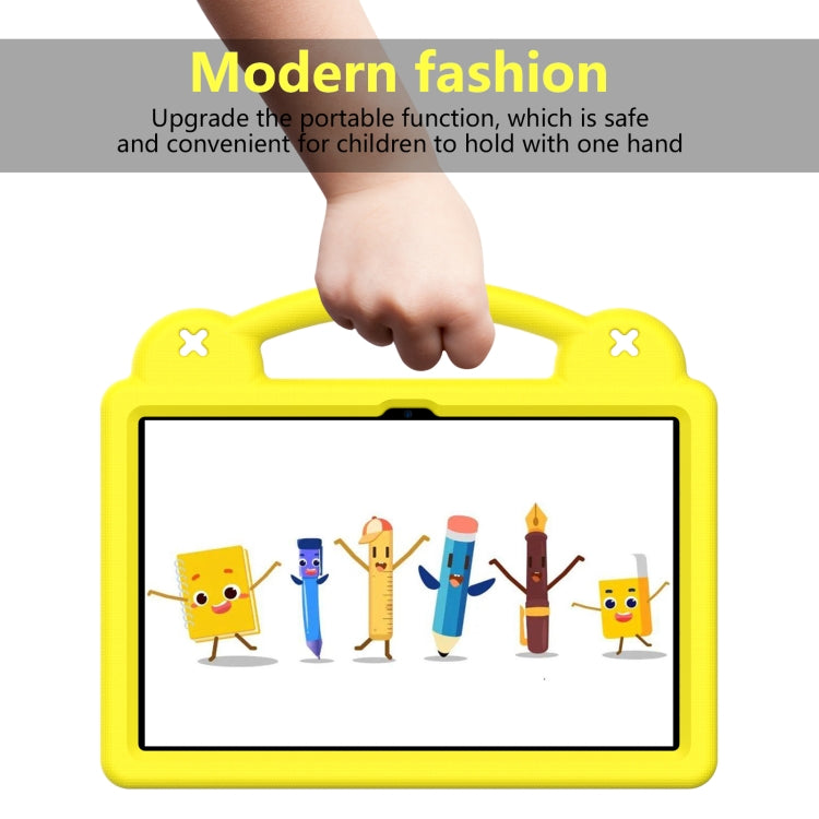 For T-Iobile REVVL Tab 10.36 2023 Handle Kickstand Children EVA Shockproof Tablet Case(Yellow) - Others by PMC TechLife | Online Shopping South Africa | PMC TechLife | Buy Now Pay Later Mobicred