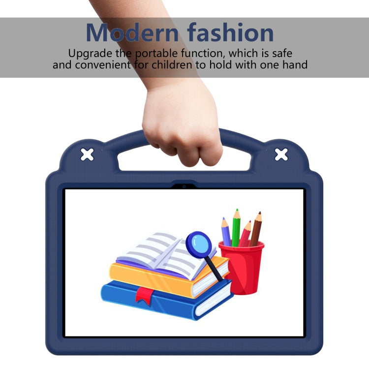 For Blackview Oscal Pad 15 2023 / Tab 11 Handle Kickstand Children EVA Shockproof Tablet Case(Navy Blue) - free shipping - PMC TechLife - Order now!
