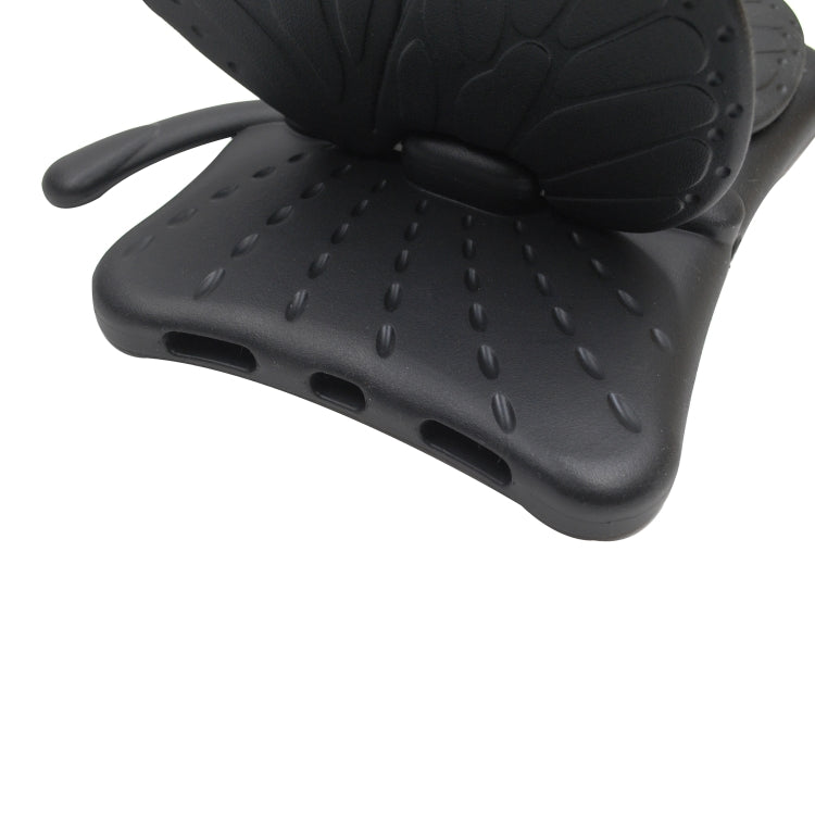 For iPad Pro 11 2024 Butterfly Bracket Kids EVA Shockproof Tablet Case(Black) - iPad Pro 11 2024 Cases by PMC TechLife | Online Shopping South Africa | PMC TechLife | Buy Now Pay Later Mobicred