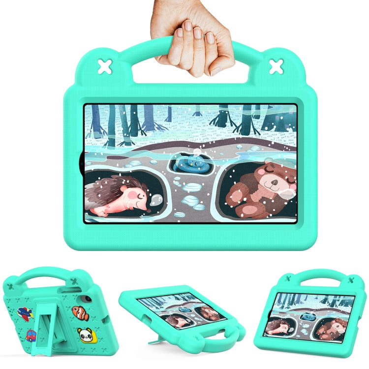 For Walmart Onn 7.0 Gen4 2024 Handle Kickstand Children EVA Shockproof Tablet Case(Mint Green) - Others by PMC TechLife | Online Shopping South Africa | PMC TechLife | Buy Now Pay Later Mobicred