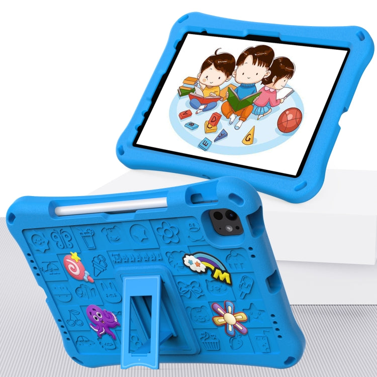 For iPad Pro 11 2024 Hi Baby EVA Full Body Tablet Case with Strap(Sky Blue) - iPad Pro 11 2024 Cases by PMC TechLife | Online Shopping South Africa | PMC TechLife | Buy Now Pay Later Mobicred