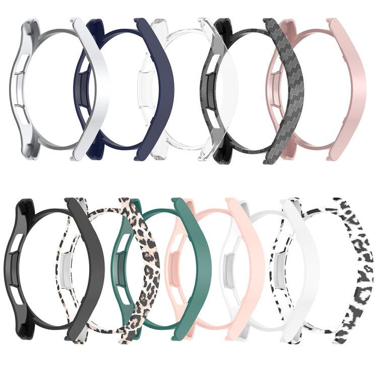 For Samsung Galaxy Watch FE 40mm Half Pack Hollow PC Watch Protective Case(Pink) - Watch Cases by PMC TechLife | Online Shopping South Africa | PMC TechLife | Buy Now Pay Later Mobicred