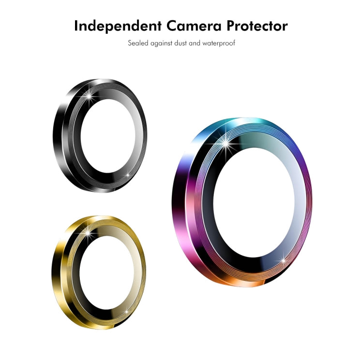 For iPhone 16 Pro / 16 Pro Max ENKAY 9H Rear Lens Aluminium Alloy Tempered Glass Film(Sea Blue) - iPhone 16 Pro Max Tempered Glass by ENKAY | Online Shopping South Africa | PMC TechLife | Buy Now Pay Later Mobicred