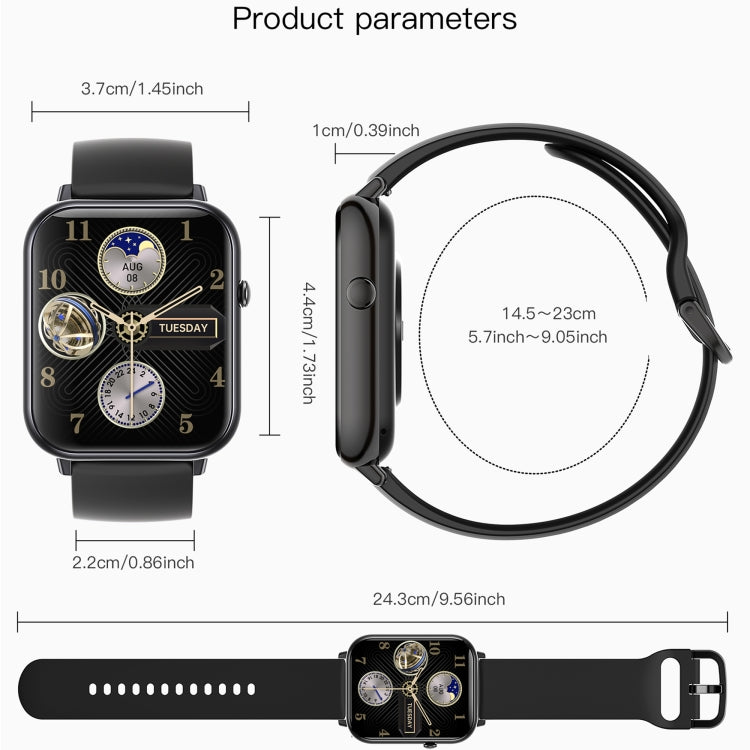 Q19 Max 2.1 inch HD Screen Waterproof Sports Business Smart Watch(Purple) - free shipping - PMC TechLife - Order now!