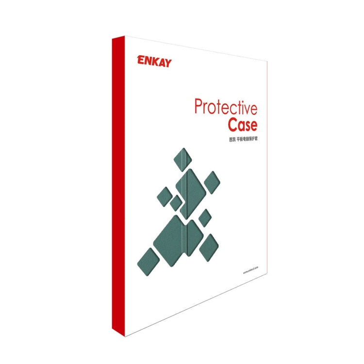 For Huawei MatePad SE 11 2024 ENKAY Tri-fold Custer Texture Platic Leather Tablet Case(Dark Blue) - free shipping - PMC Jewellery - Order now!