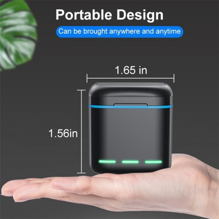 GP-810 Rechargeable 3-Battery Charger Station Storage Case for GoPro HERO5 /6 /7 /8 - Charger by PMC TechLife | Online Shopping South Africa | PMC TechLife | Buy Now Pay Later Mobicred