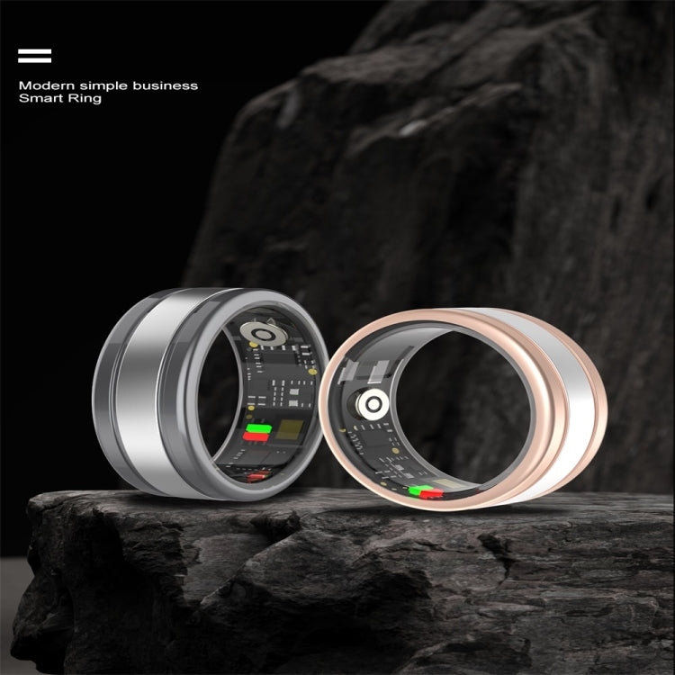 R18 SIZE 8 Smart Ring, Support Heart Rate / Blood Oxygen / Sleep / Multiple Sports Modes(Gold) - Smart Rings / Smart Telephones by PMC TechLife | Online Shopping South Africa | PMC TechLife | Buy Now Pay Later Mobicred