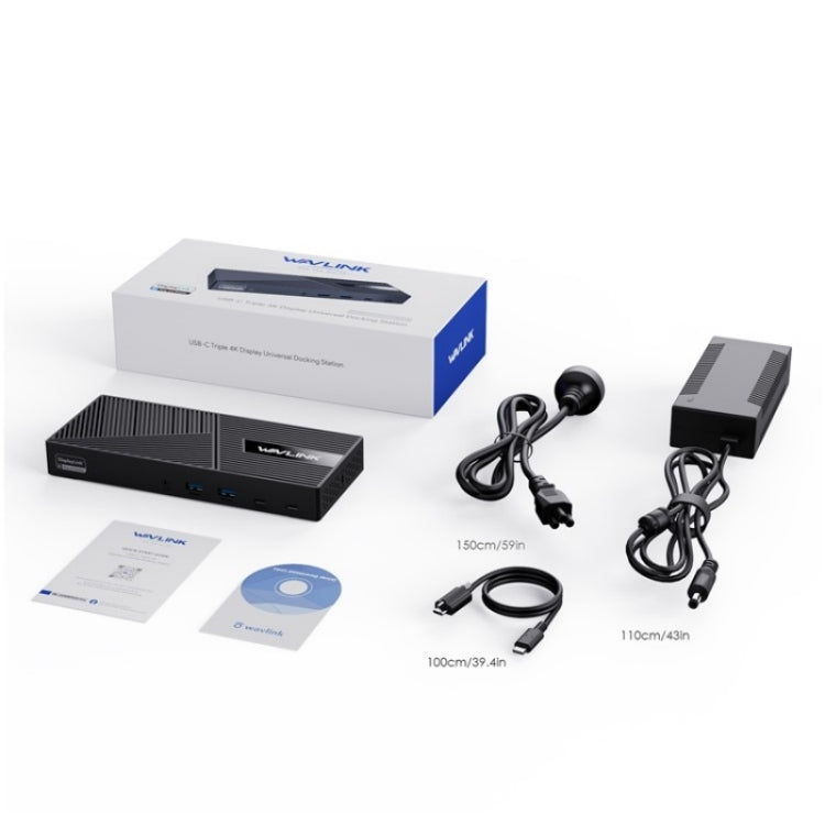 WAVLINK UG69PD25 Pro 100W PD Charging Triple 4K Display Laptop Docking Station, Plug:AU Plug - free shipping - PMc TechLife - Order now!