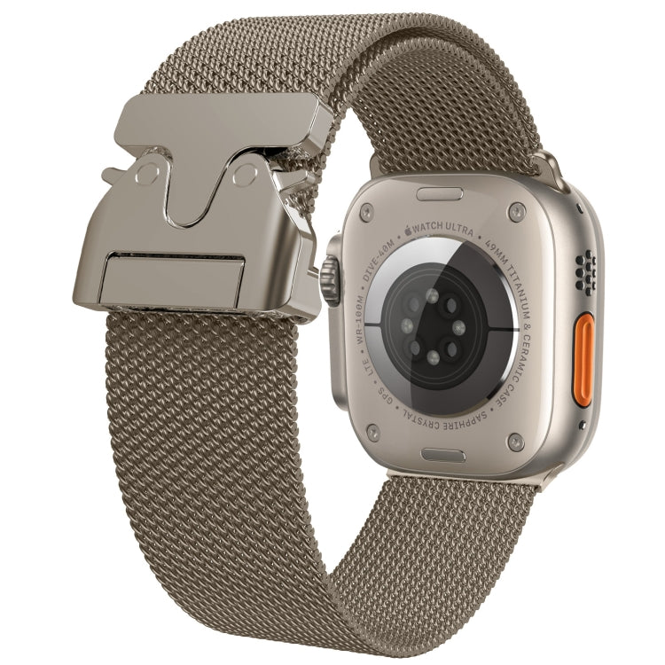 For Apple Watch 10 46mm Mech Milan Metal Mesh Watch Band(Silver) - free shipping - PMC TechLife - Order now!