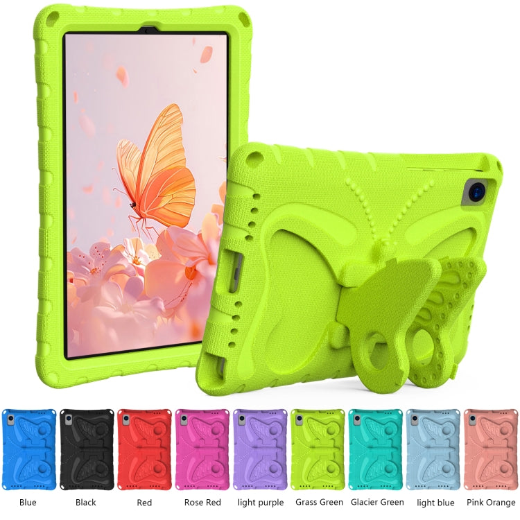 For Lenovo Tab K10 TB-X6C6F 10.3 Butterfly Bracket EVA Shockproof Tablet Case(Grass Green) - free shipping - PMC TechLife - Order now!