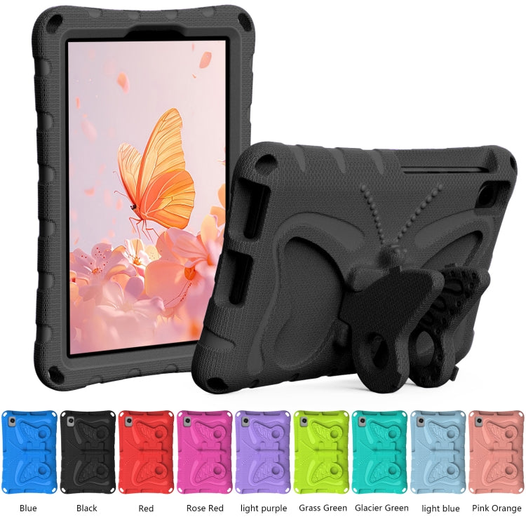 For Lenovo Tab M8 TB-8505F 8.0 / TB-8705N Butterfly Bracket EVA Shockproof Tablet Case(Black) - Lenovo by PMC TechLife | Online Shopping South Africa | PMC TechLife | Buy Now Pay Later Mobicred