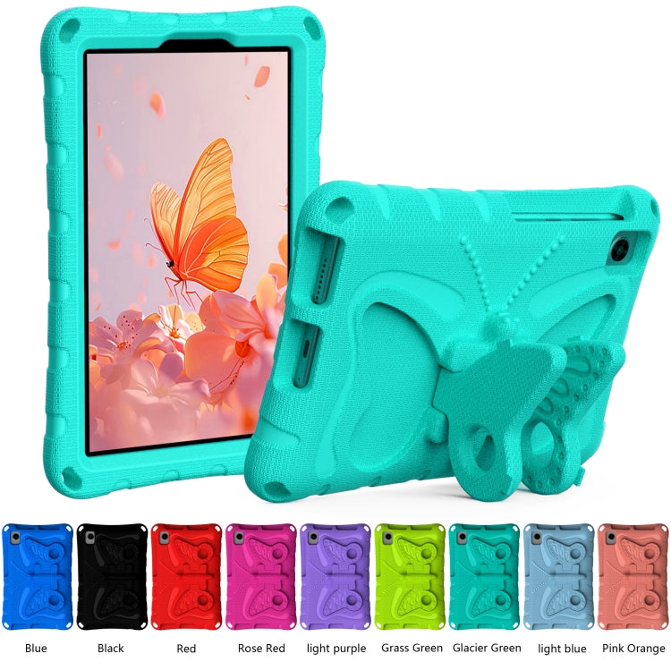 For Lenovo Tab M8 TB-8505F 8.0 / TB-8705N Butterfly Bracket EVA Shockproof Tablet Case(Mint Green) - Lenovo by PMC TechLife | Online Shopping South Africa | PMC TechLife | Buy Now Pay Later Mobicred