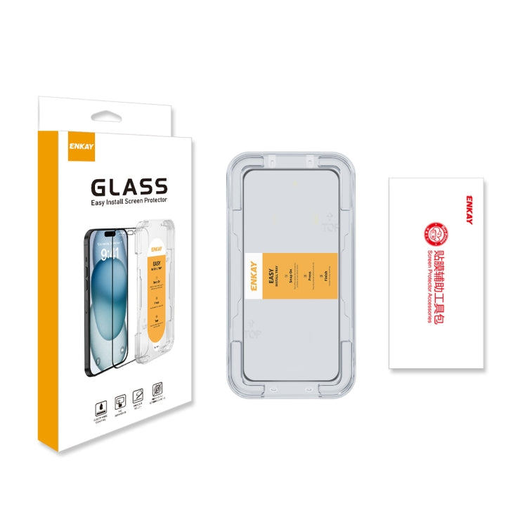 For Tecno Spark 30C ENKAY Easy Install High Alumina Silicon Full Glass Film - Tecno Tempered Glass by ENKAY | Online Shopping South Africa | PMC TechLife | Buy Now Pay Later Mobicred