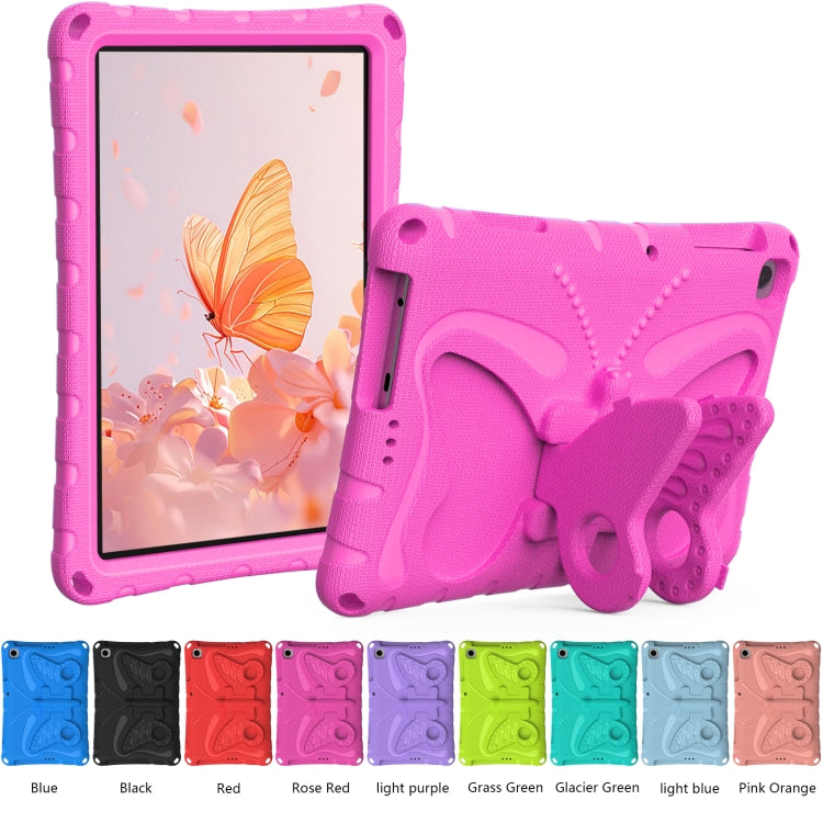 For Honor Pad X8 / X8 Lite 10.1 Butterfly Bracket EVA Shockproof Tablet Case(Rose Red) - free shipping - PMC TechLife - Order now!