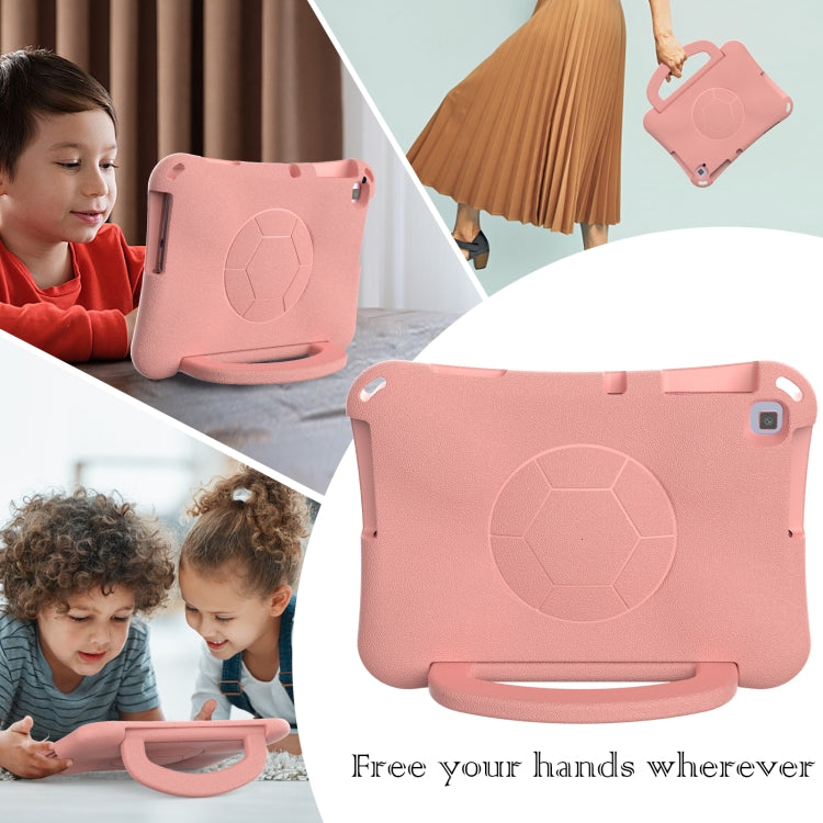 For Honor Pad X8 / X8 Lite 10.1 Handle Football Shaped EVA Shockproof Tablet Case(Light Pink) - Honor by PMC TechLife | Online Shopping South Africa | PMC TechLife | Buy Now Pay Later Mobicred