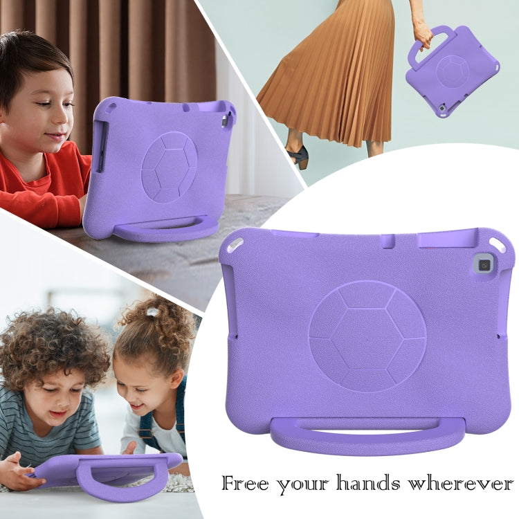For Huawei Enpoy Tablet2 Handle Football Shaped EVA Shockproof Tablet Case(Light Purple) - Huawei by PMC TechLife | Online Shopping South Africa | PMC TechLife | Buy Now Pay Later Mobicred