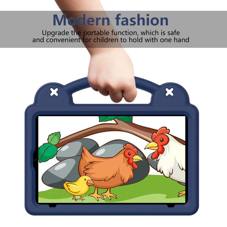 For Alldocube iPlay 60 Mini Pro Handle Kickstand Children EVA Shockproof Tablet Case(Navy Blue) - CUBE by PMC TechLife | Online Shopping South Africa | PMC TechLife | Buy Now Pay Later Mobicred