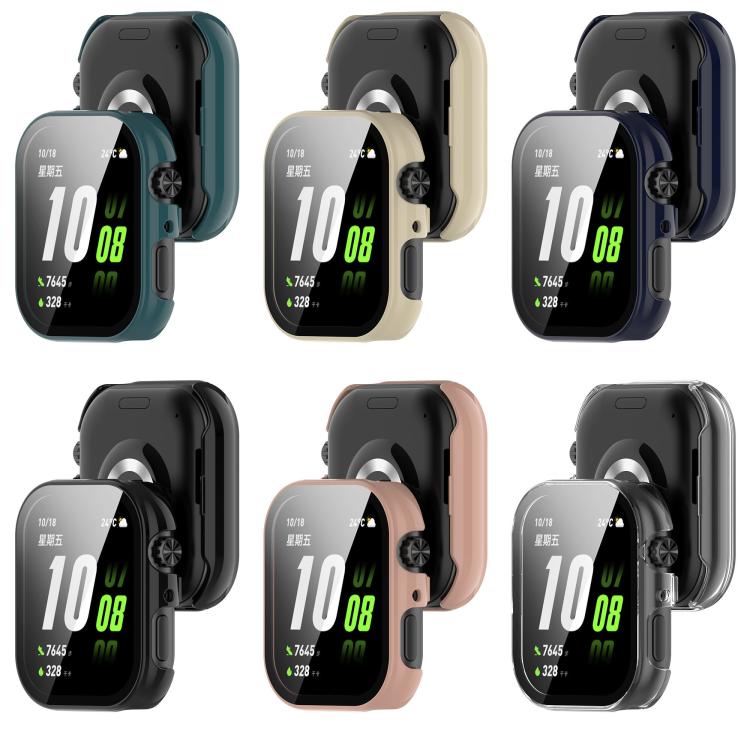 For Honor ROSSINI 2i Tempered Film Integrated PC Watch Protective Case(Pine Green) - Watch Cases by PMC TechLife | Online Shopping South Africa | PMC TechLife | Buy Now Pay Later Mobicred