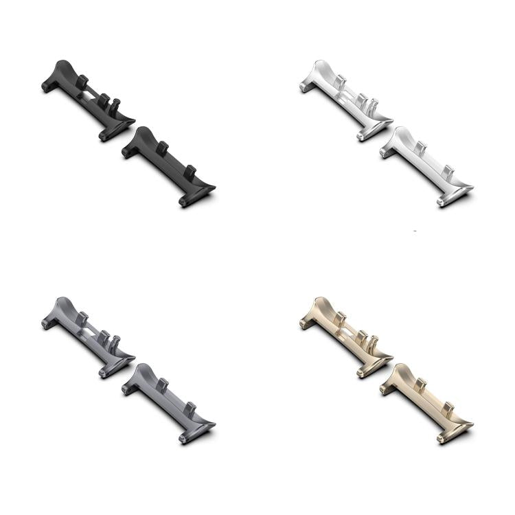 For Huawei Watch D2 1 Pair Metal Head Watch Band Connector(Starlight) - Other Accessories by PMc TechLife | Online Shopping South Africa | PMc TechLife | Buy Now Pay Later Mobicred