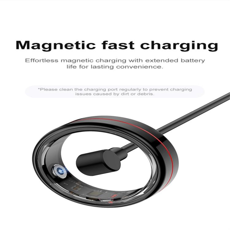 R04 SIZE 13 Smart Ring, Support Heart Rate / Blood Oxygen / Sleep Monitoring / Take Photos(Black) - free shipping - PMC TechLife - Order now!