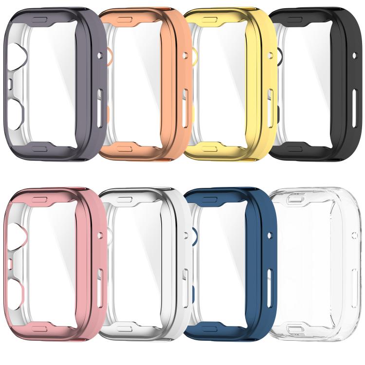 For Huawei Watch Fit 4 Pro Electroplated TPU Full Coverage Watch Protective Case(Black) - free shipping - PMC TechLife - Order now!