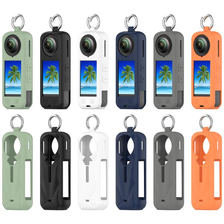 For Insta360 X5 Silicone Protective Case(White) - free shipping - PMC TechLife - Order now!