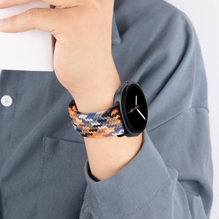 For Samsung Galaxy Watch8 / Watch8 Classic Loop Magnetic Buckle Braided Nylon Watch Band(Reddish Cherry) - free shipping - PMC TechLife - Order now!