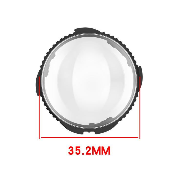 For Insta360 X4 Rotating Optical Tempered Glass Lens Guard Protective Cover(Silver) - free shipping - PMC TechLife - Order now!