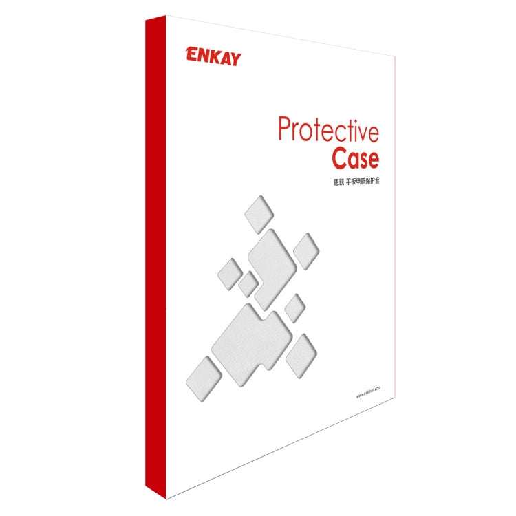 ENKAY 360 Degree Rotation Lichi Texture Leather Case with Holder for Samsung Galaxy Tab S6 10.5 T860 / T865(White) - free shipping - PMc TechLife - Order now!