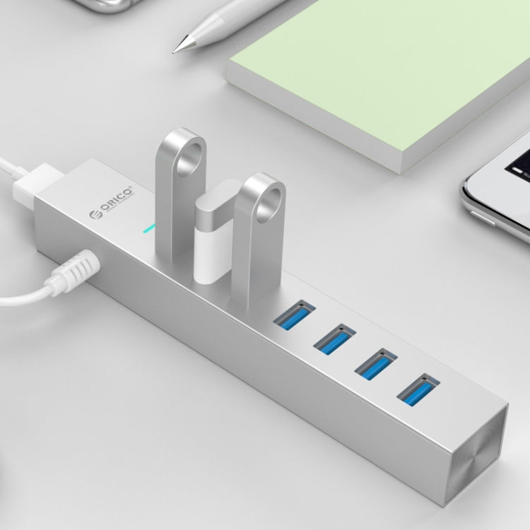 ORICO ASH7-U3 Aluminum Alloy 7 Ports USB 3.0 HUB - free shipping - PMC Jewellery - Order now!