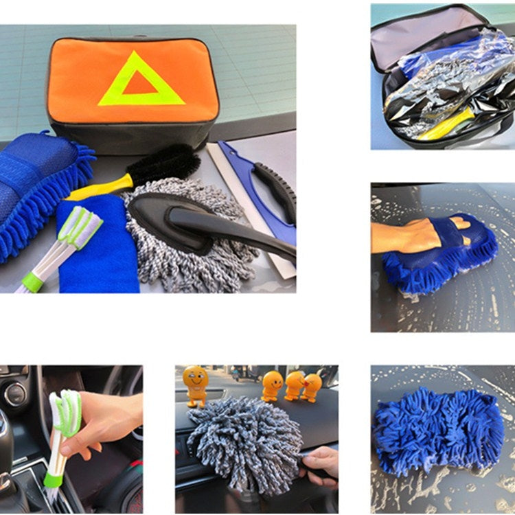 7 in 1 Cleaning Supplies for Car Washing Tools - Car washing supplies by PMC TechLife | Online Shopping South Africa | PMC TechLife | Buy Now Pay Later Mobicred