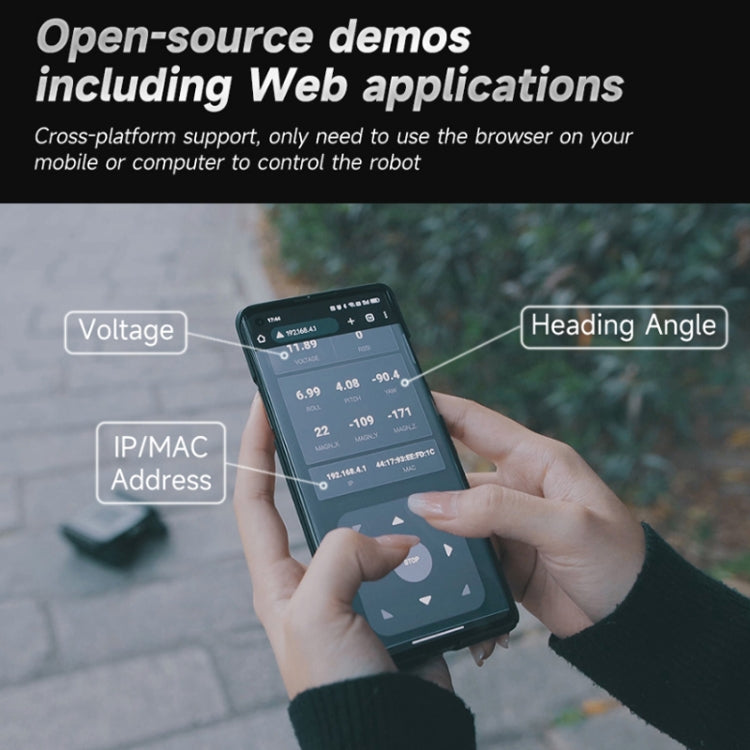 Waveshare 24019 Flexible And Expandable Off-Road Tracked UGV, Multiple Hosts Support, With External Rails and ESP32 Slave Computer - free shipping - PMC Jewellery - Order now!