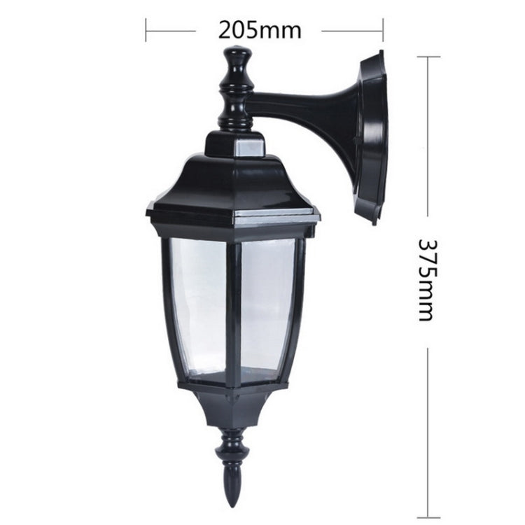 Vintage Acrylic IP67 Waterproof Courtyard Landscape Lights Hallway Lighting Wall Light without Light Source, Size:197x390mm - Wall Lamps by PMc TechLife | Online Shopping South Africa | PMc TechLife | Buy Now Pay Later Mobicred