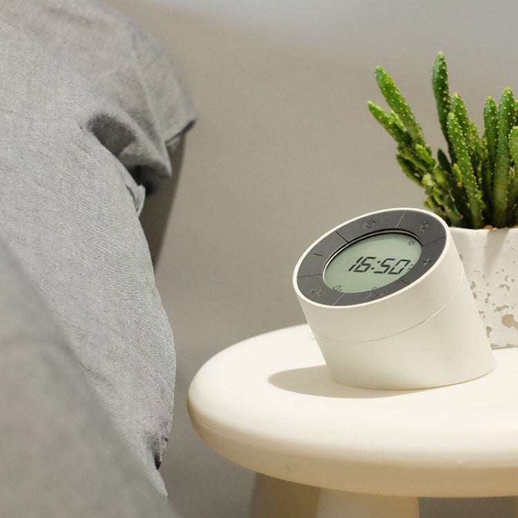 Simple Home Creative Multi-function Charging Stepless Dimming Alarm Clock Night Light(White) - Alarm Clocks by PMc TechLife | Online Shopping South Africa | PMc TechLife | Buy Now Pay Later Mobicred