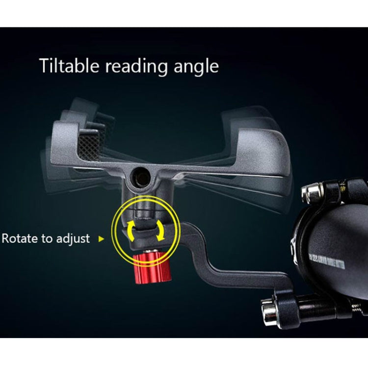 360 Rotate Eagle Claw Bionic Bike Phone Holder Mount Aluminum Bicycle Motocycle Handlebar Cellphone Stand Bracket(Titanium) - Holder by PMC TechLife | Online Shopping South Africa | PMC TechLife | Buy Now Pay Later Mobicred