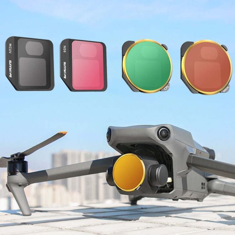 4 PCS / Set ND4 / PL+ND8 / PL+ND16 / PL+ND32 / PL Sunnylife M3-FI330 For Mavic 3 Filter - free shipping - PMC TechLife - Order now!