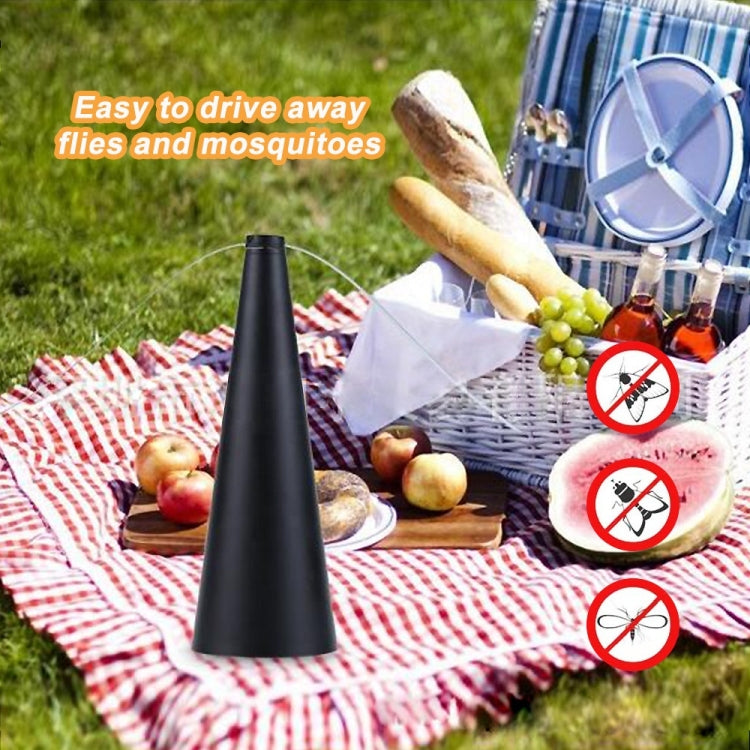 Multifunctional Fan Blade Automatic Fly Catcher Mosquito Repellent Fan, Size: 9x9x25cm(Silver) - Other by PMC TechLife | Online Shopping South Africa | PMC TechLife | Buy Now Pay Later Mobicred