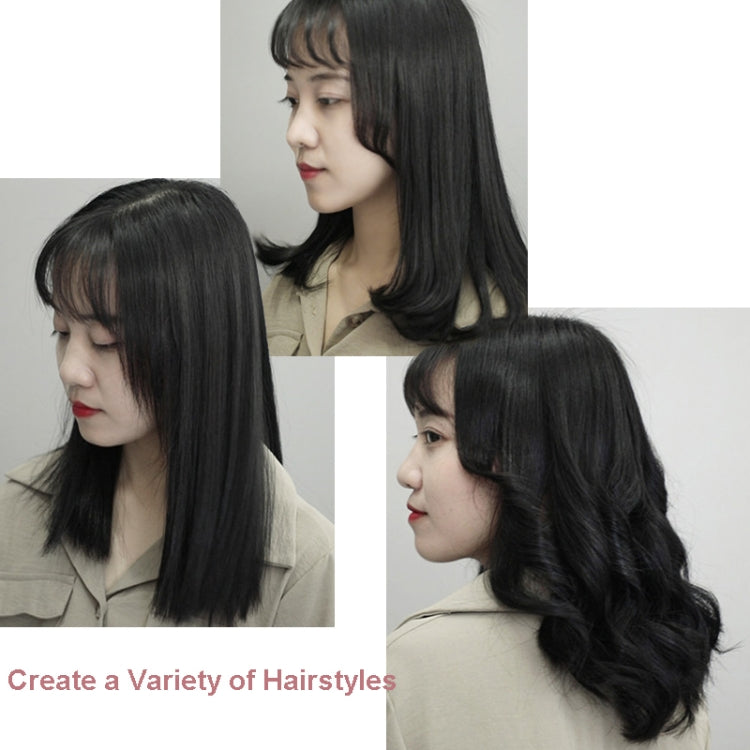 35W 2 In 1 Curling and Straightening Dual-use Electric Splin,Specification: UK Plug(Black) - free shipping - PMC TechLife - Order now!