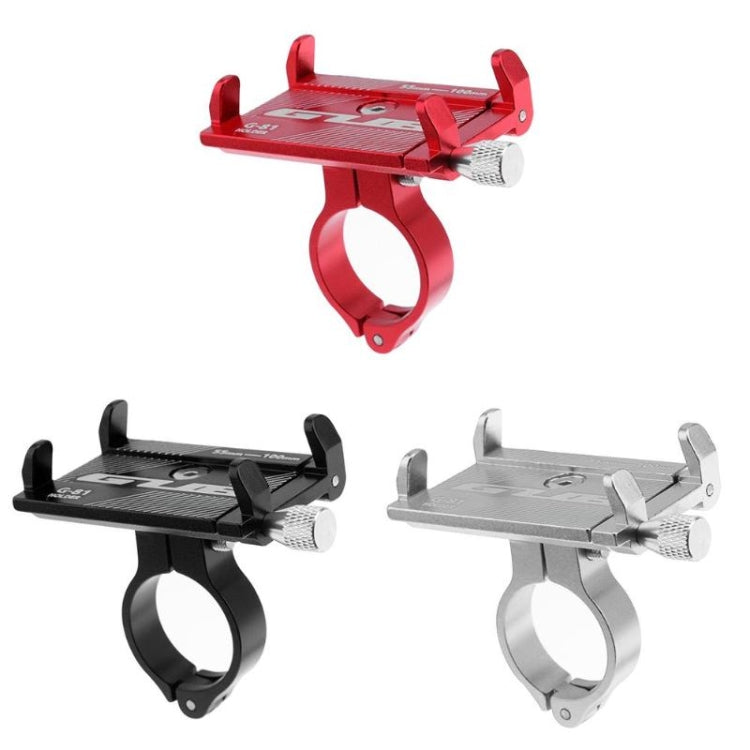 G-81 Bicycle Aluminum Alloy Mobile Phone Navigation Bracket Riding Equipment(Black) - Holders by PMC Jewellery | Online Shopping South Africa | PMC Jewellery | Buy Now Pay Later Mobicred