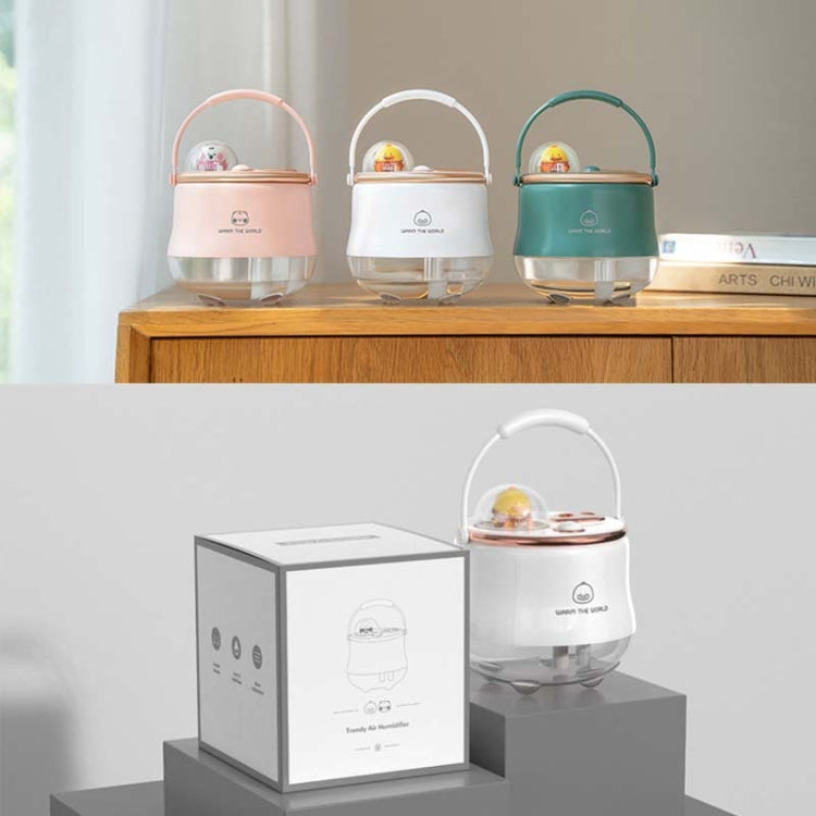 F08 Wired Water Replenishing Double Spray Humidifier LED Night Light Humidifier(Green) - free shipping - PMC TechLife - Order now!
