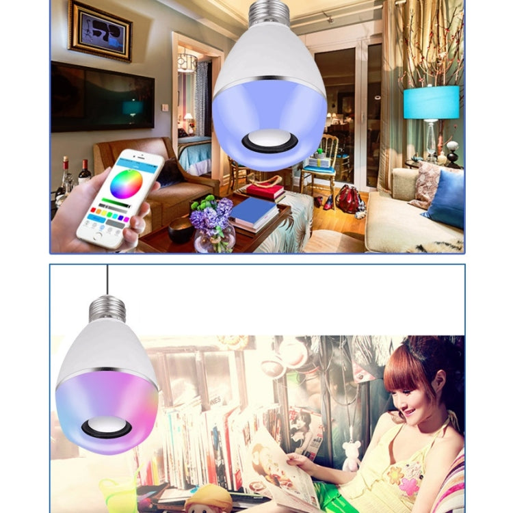 E27 LED Music Bulb Smart Colorful Remote Control Wake Up Light, Color temperature: APP+Remote Control - Smart Light Bulbs by PMC TechLife | Online Shopping South Africa | PMC TechLife | Buy Now Pay Later Mobicred