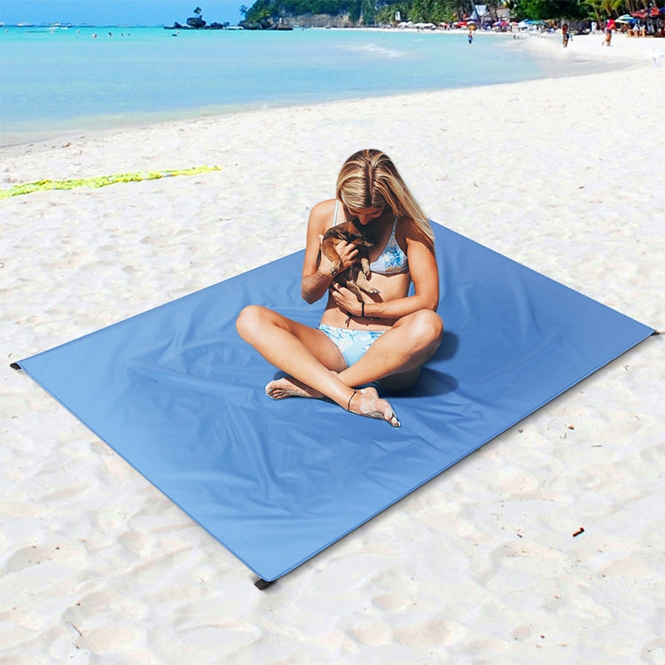 Outdoor Portable Waterproof Picnic Camping Mats Beach Blanket Mattress Mat 100cm*140cm(Black) - Camping Mats by PMC TechLife | Online Shopping South Africa | PMC TechLife