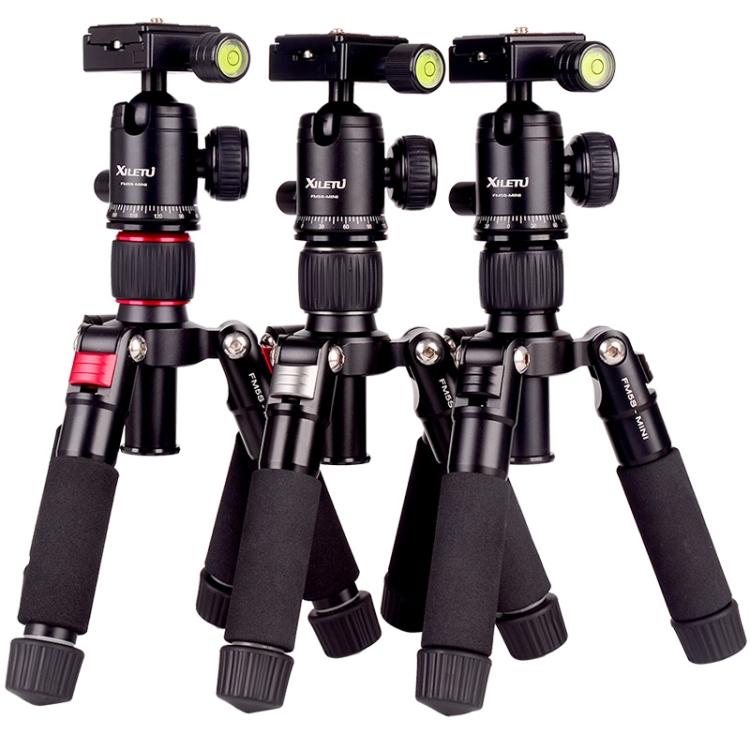 Xiletu FM5S-MINI 5-Section Folding Legs Mini Desktop Tripod Mount(Black) - free shipping - PMC TechLife - Order now!