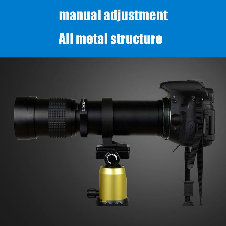 Lightdow 420-800mm Zoom Camera Lens Optical Glass Coating Photographic Lens - free shipping - PMC TechLife - Order now!