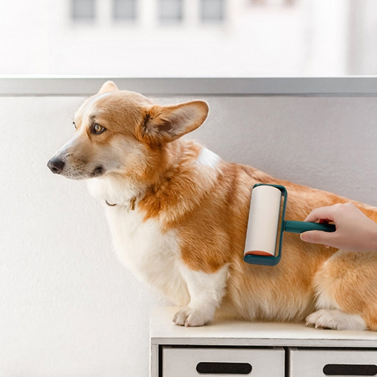 Household Square Color Contrast Roller Pet Clothes Sticking Device(Green) - Sponges, Cloths & Brushes by PMc TechLife | Online Shopping South Africa | PMc TechLife | Buy Now Pay Later Mobicred