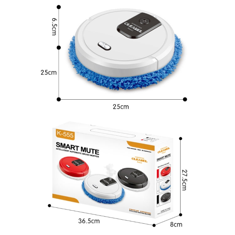 KeLeDi Household Multifunctional Mopping Robot Intelligent Humidifier Automatic Atomizing Aroma Diffuser(Red) - free shipping - PMC Jewellery - Order now!