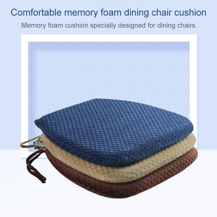 Memory Foam Thicken Stool Cushion Sofa Window Sill Bay Window Seat Cushion, Colour: Dot Bandage (Navy Blue) - Cushions & Pillows by PMC Jewellery | Online Shopping South Africa | PMC Jewellery | Buy Now Pay Later Mobicred