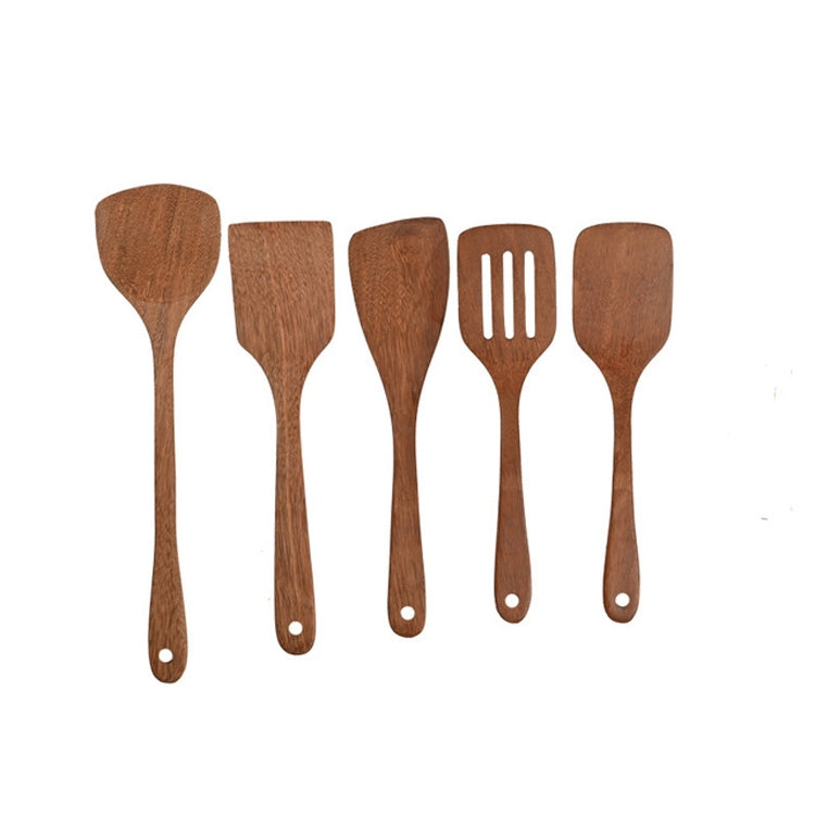 Long Handle Unpainted Chicken Wings Wooden Spatula Kitchen Utensils, Style:Large Spatula - Cooking Tools by PMC TechLife | Online Shopping South Africa | PMC TechLife | Buy Now Pay Later Mobicred