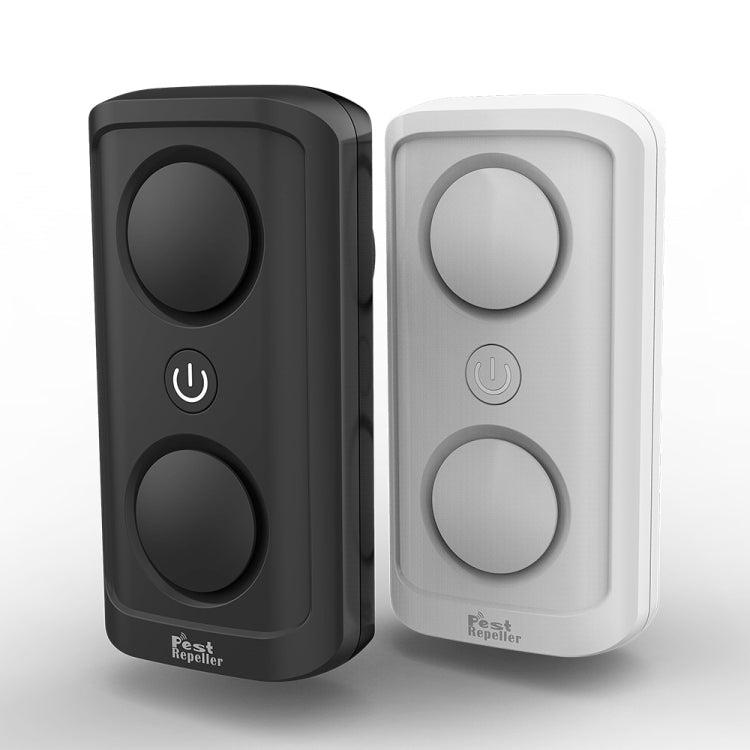 BG302 Dual-Speaker Intelligent Frequency Conversion Mosquito Repellent Ultrasonic Insect Repellent, Product specifications: US Plug 110V(White) - Repellents by PMC TechLife | Online Shopping South Africa | PMC TechLife | Buy Now Pay Later Mobicred